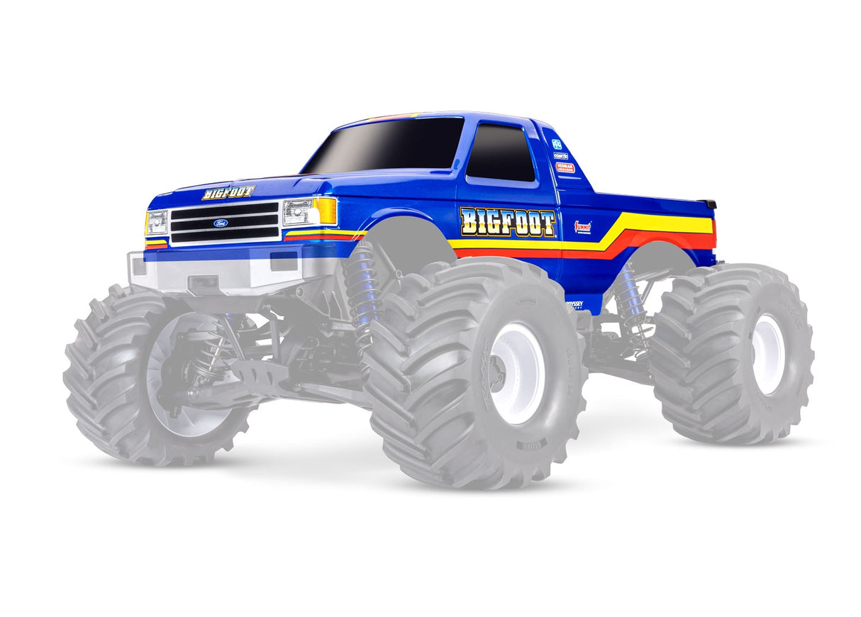 Traxxas 7691 X-Monster Bigfoot No. 8 Body - Blue