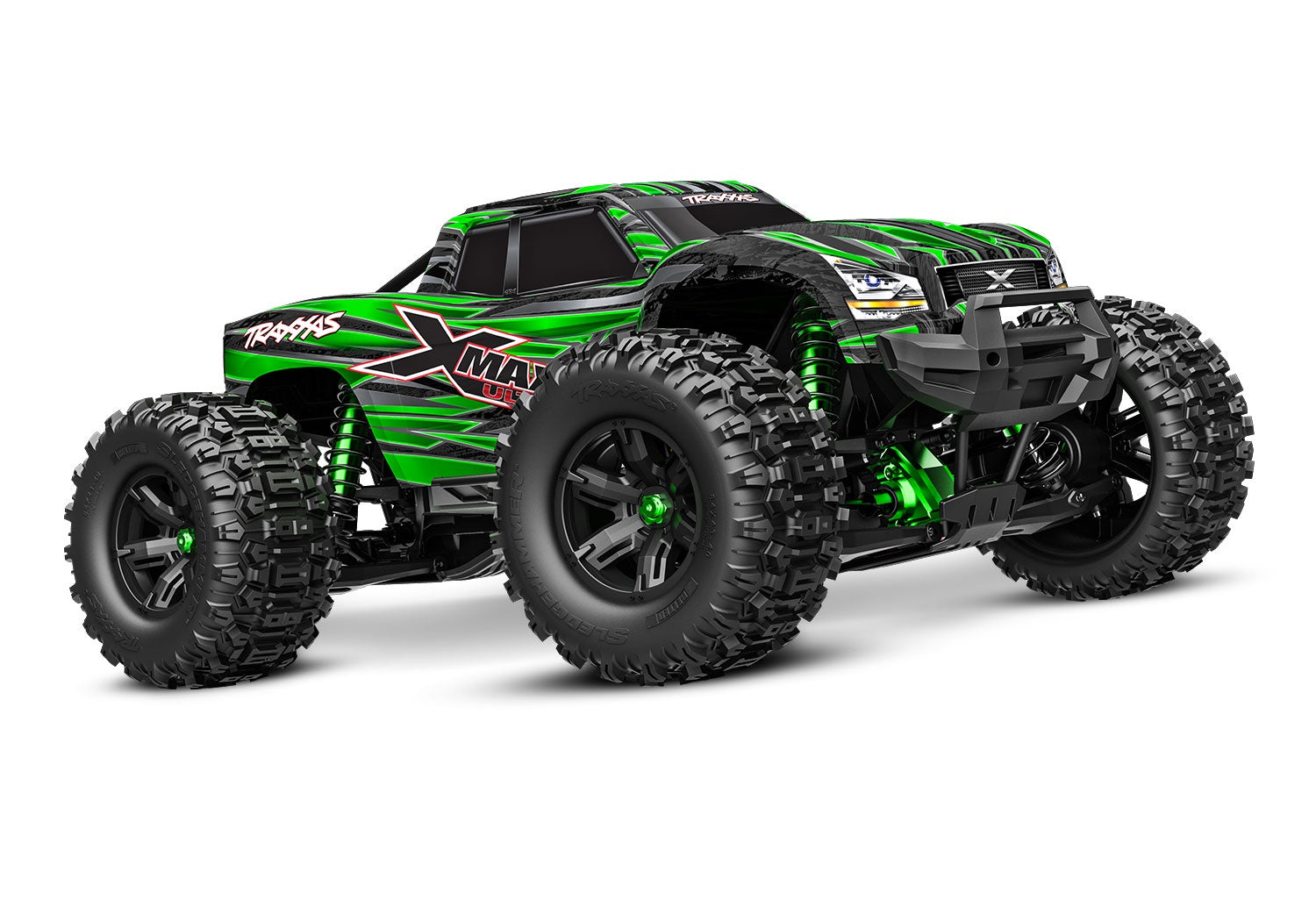 Traxxas 77097-4 X-Maxx Ultimate - Green – Hiawatha Hobbies LLC