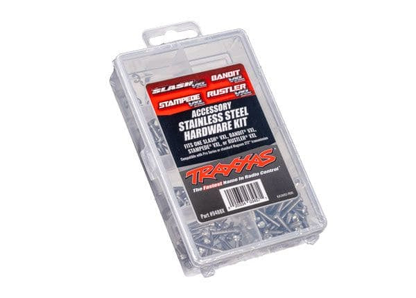 Traxxas 9488X Complete Hardware Kit - Stainless - 2wd VXL w/272R