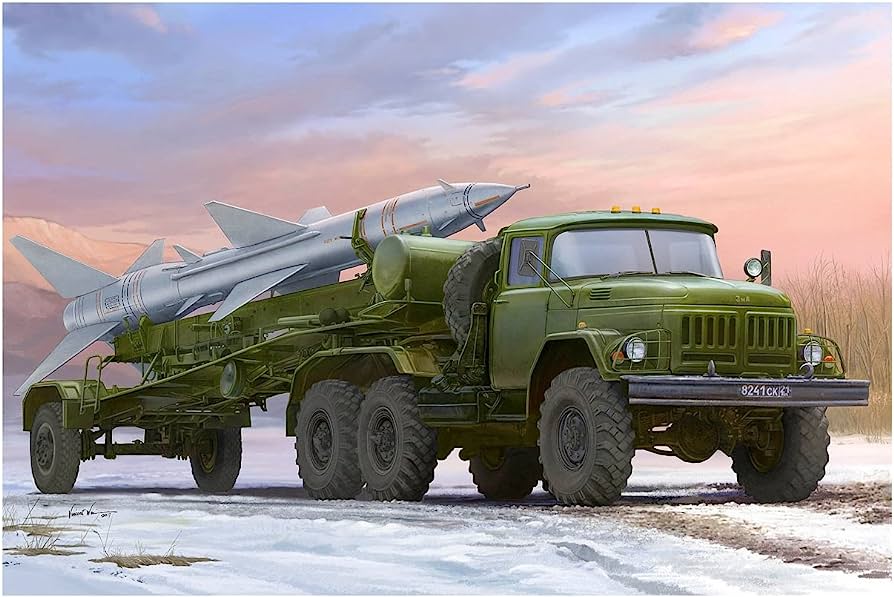 Trumpeter 1/35 RUSSIAN ZIL-131V TOWED PR-11 SA-2 GUIDELINE - TSM1033