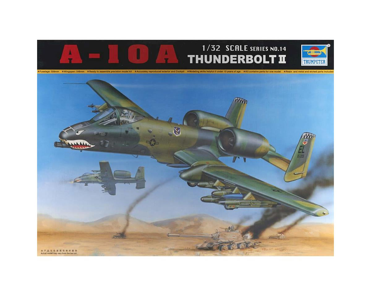 Trumpeter 02214 A-10A Thunderbolt II 1:32 Plastic Model Kit