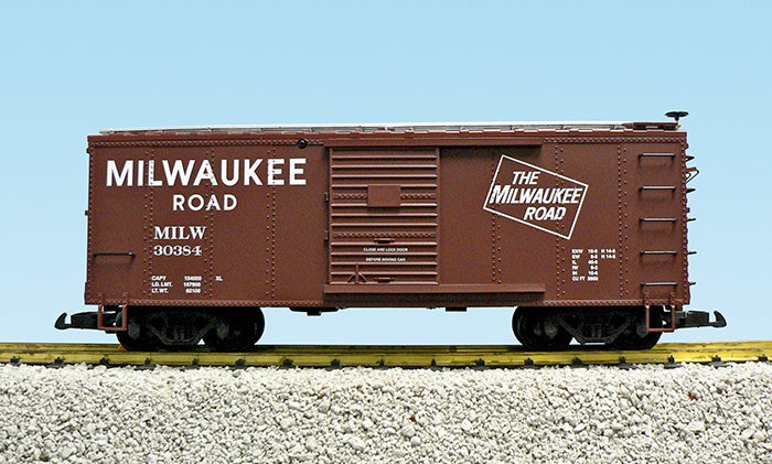 USA Trains Milwaukee Road Steel Boxcar #30385
