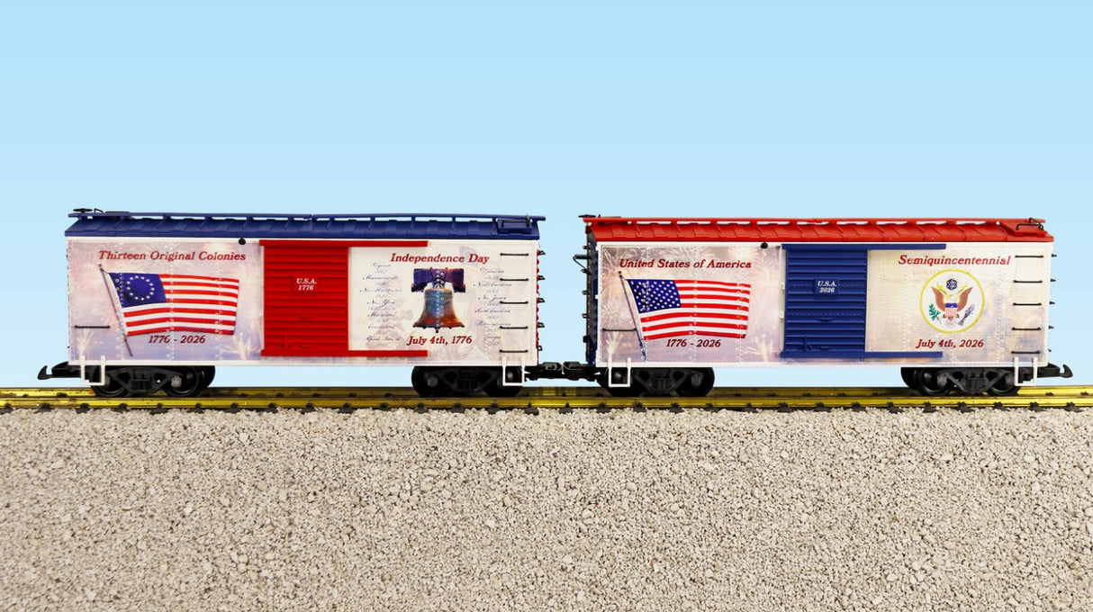 USA Trains 4th of July 250th 2-Pack - Limited Edition
