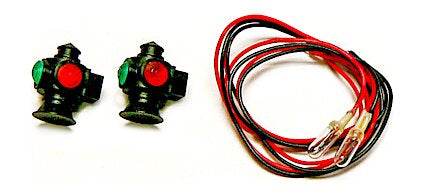USA Trains R2085 - MARKER LIGHTS W/BULBS (2) FOR CENTER CUPOLA/HEAVYWEIGHT PASS