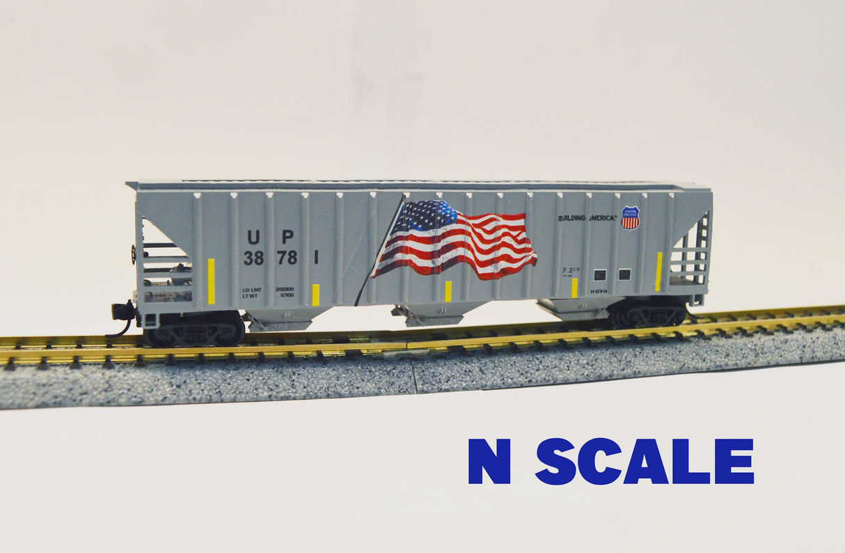 Value Train N PS-4785 Hopper - Union Pacific #38781