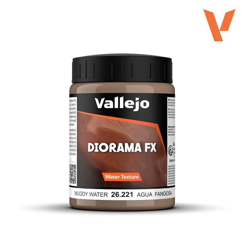 Vallejo 200ml Bottle Muddy Water Diorama FX