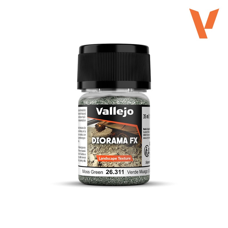 35ml Bottle Moss Green 0.5-2mm Landscape Diorama FX