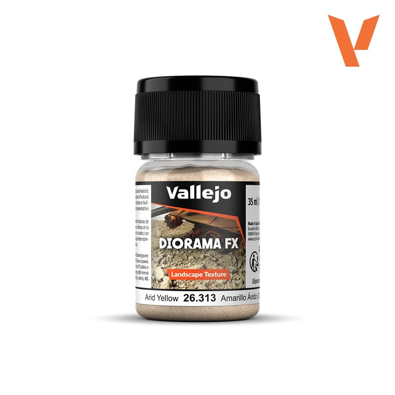 35ml Bottle Arid Yellow 0.1-0.6mm Landscape Diorama FX