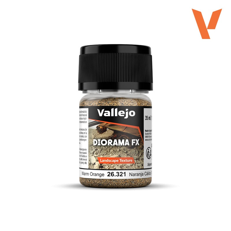 35ml Bottle Warm Orange 1-2mm Landscape Diorama FX