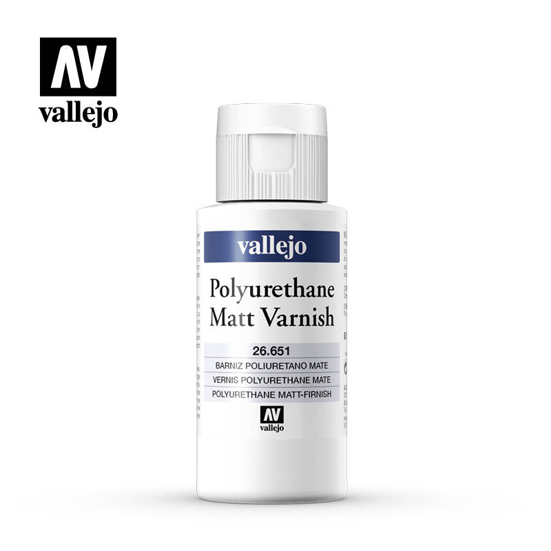 Vallejo 60ml Bottle Polyurethane Matte Varnish - 26651