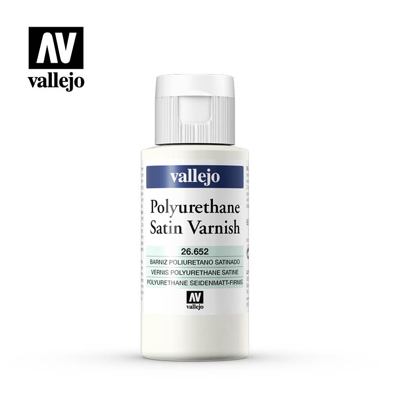 Vallejo 60ml Bottle Polyurethane Satin Varnish - 26652