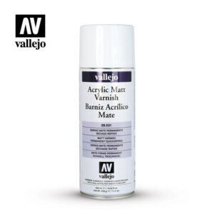 Vallejo Acrylic Matt Varnish 400ml Spray - 28531