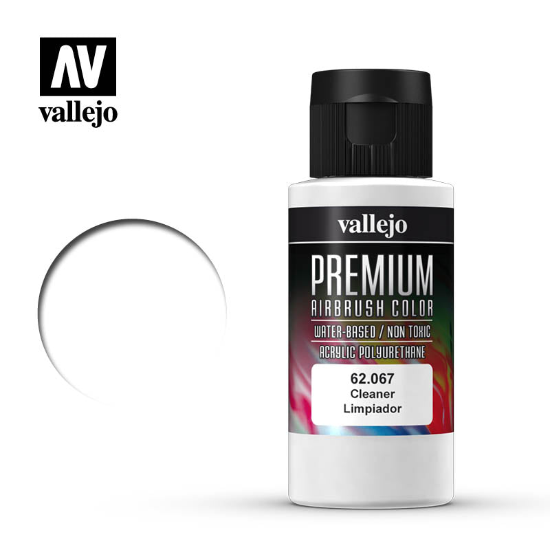 Vallejo 60ml Bottle Airbrush Cleaner Premium - 62067