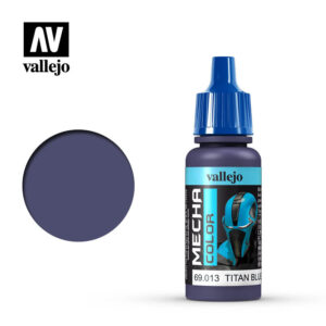 Vallejo 17ml Bottle Titan Blue Mecha Color - 69013