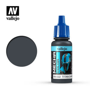 Vallejo 17ml Bottle Titan Dark Blue Mecha Color - VJ69022