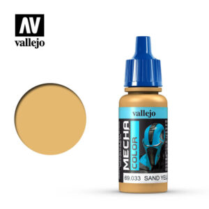 Vallejo 17ml Bottle Sand Yellow Mecha Color - 69033