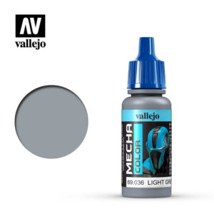 Vallejo 17ml Bottle Light Grey Mecha Color - 69036