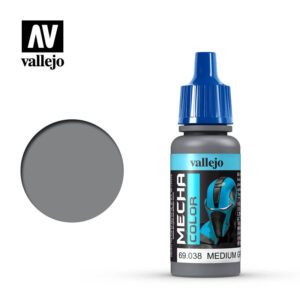 Vallejo 17ml Bottle Medium Grey Mecha Color - 69038