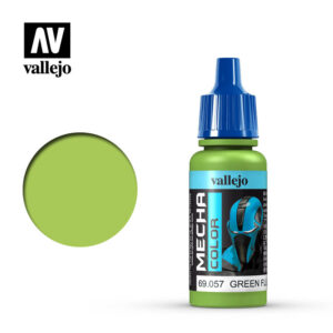 Vallejo 17ml Bottle Green Fluorescent Mecha Color - 69057