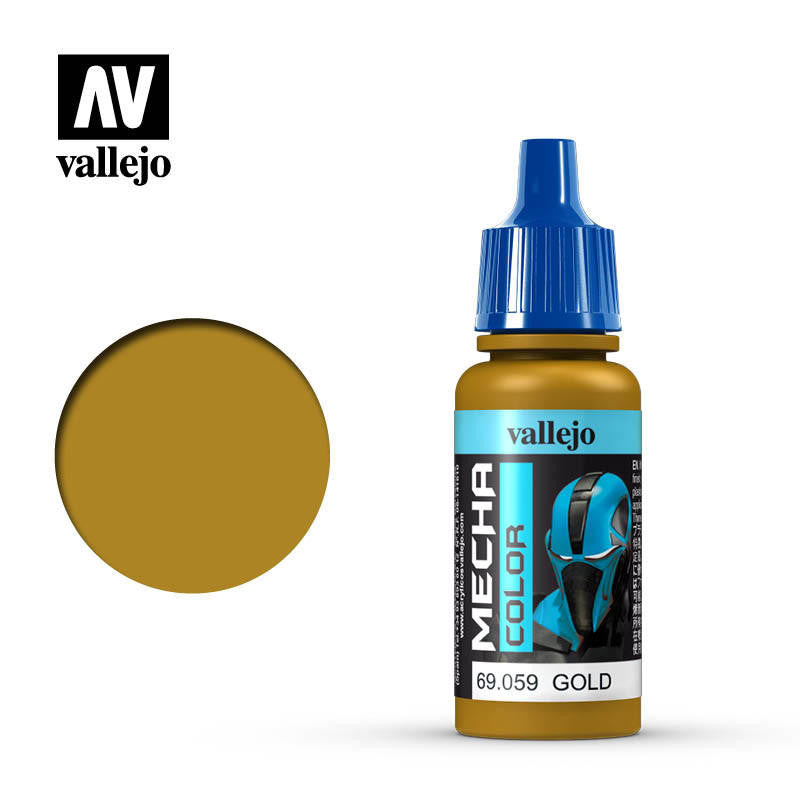 Vallejo 17ml Bottle Gold Mecha Color - 69059