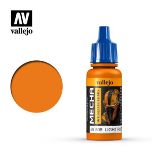 Vallejo 17ml Bottle Light Rust Wash Mecha Color - 69505