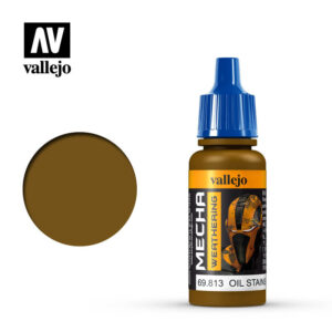 Vallejo 17ml Bottle Oil Stains (Gloss) Mecha Color - 69813
