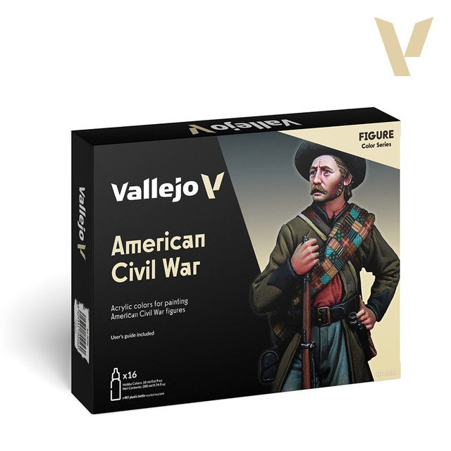 American Civil War Paint Set (16 Colors) Vallejo Paint