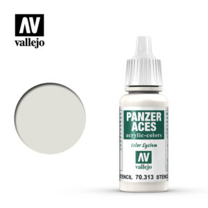 Vallejo 17ml Bottle Stencil Panzer Aces - 70313