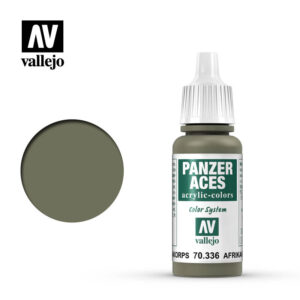 Vallejo 17ml Bottle Afrika Korps Tankcrew Panzer Aces - 70336