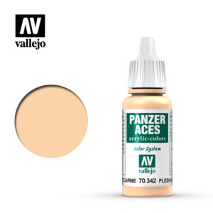 Vallejo 17ml Bottle Highlight Flesh Panzer Aces - 70342