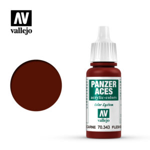 Vallejo 17ml Bottle Shadows Flesh Panzer Aces - 70343