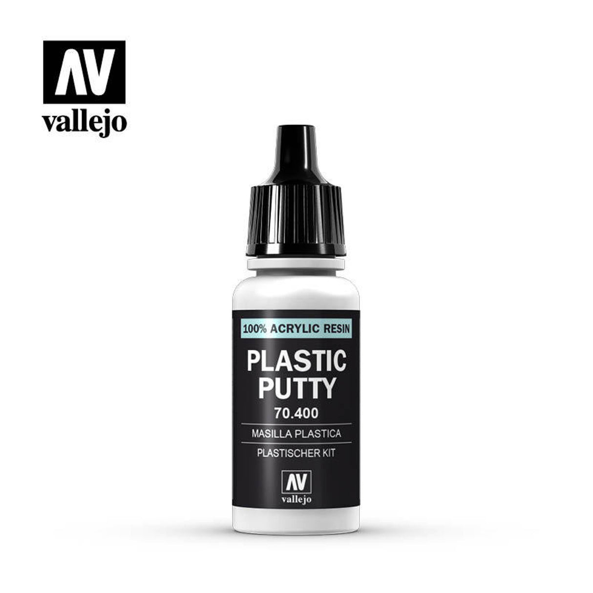 Vallejo 199:MC 400-17ML. PLASTIC PUTTY - 70400