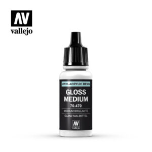 Vallejo 190:MC 470-17ML. GLOSS MEDIUM - 70470