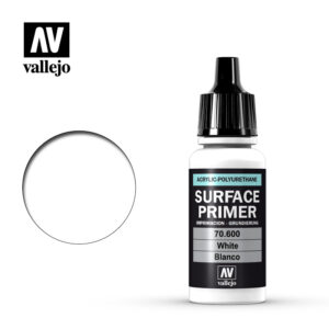 Vallejo 17ml Bottle White Surface Primer - 70600