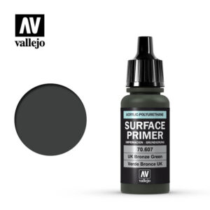 Vallejo 17ml Bottle UK Bronze Green Surface Primer - 70607