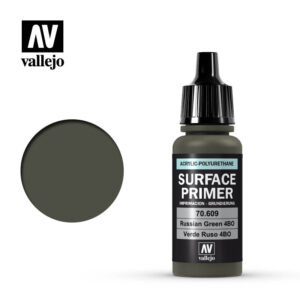 Vallejo 17ml Bottle Russian Green 4BO Surface Primer - 70609