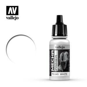 Vallejo 17ml Bottle White Primer Mecha Color - 70640