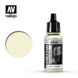 Vallejo 17ml Bottle Ivory Primer Mecha Color - 70643