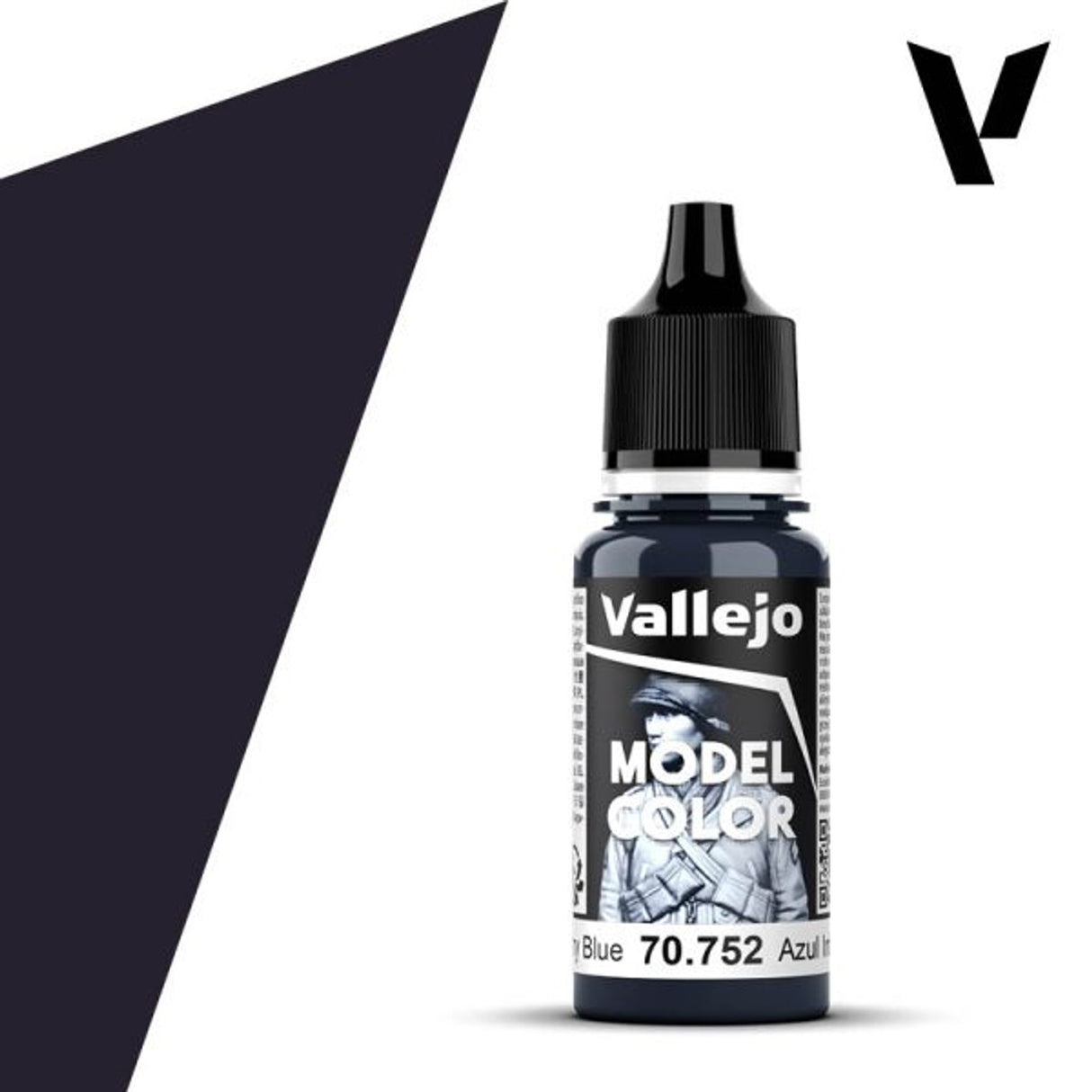 Vallejo 18ml Bottle Infantry Blue Model Color - 70752