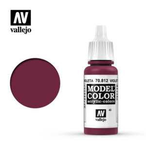Vallejo 17ml Bottle Violet Red Model Color - 70812
