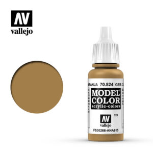 Vallejo 128:MC 824-17ML.SS CAMOUFLAGE OCRE ORANGE - 70824