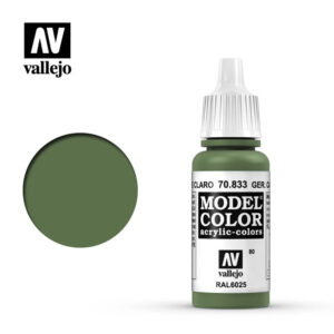 Vallejo 080:MC 833-17ML. SS CAMOUFL.LIGHT GREEN - 70833