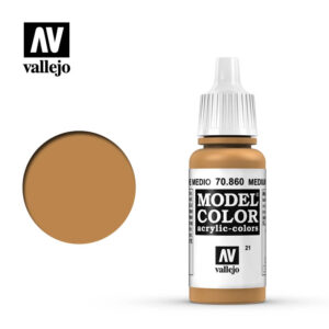 Vallejo 021:MC 860-17ML. MEDIUM FLESHTONE - 70860