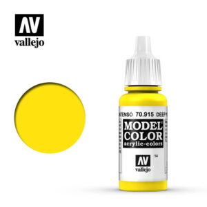 Vallejo 014:MC 915-17ML. DEEP YELLOW - 70915