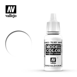 Vallejo 001:MC 951-17ML. WHITE - 70951
