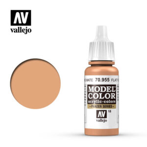 Vallejo 17ml Bottle Flat Flesh Model Color - 70955