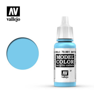 Vallejo 17ml Bottle Sky Blue Model Color - 70961