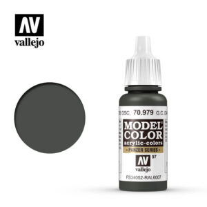 Vallejo 097:MC 979-17ML. G. C. DARK GREEN - 70979