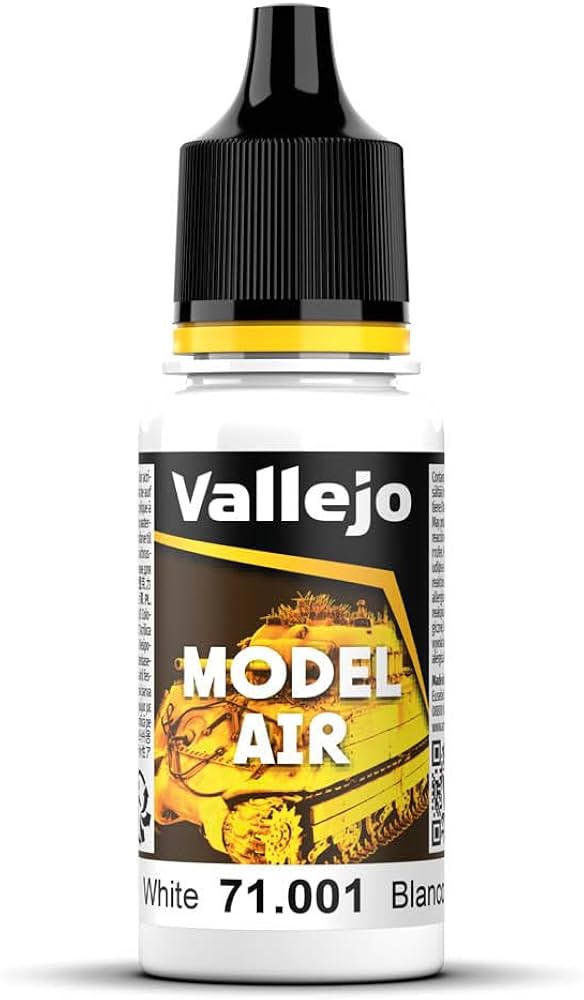 Vallejo 17ml Bottle White Model Air - 71001