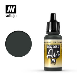Vallejo 17ml Bottle Olive Green Model Air - 71007